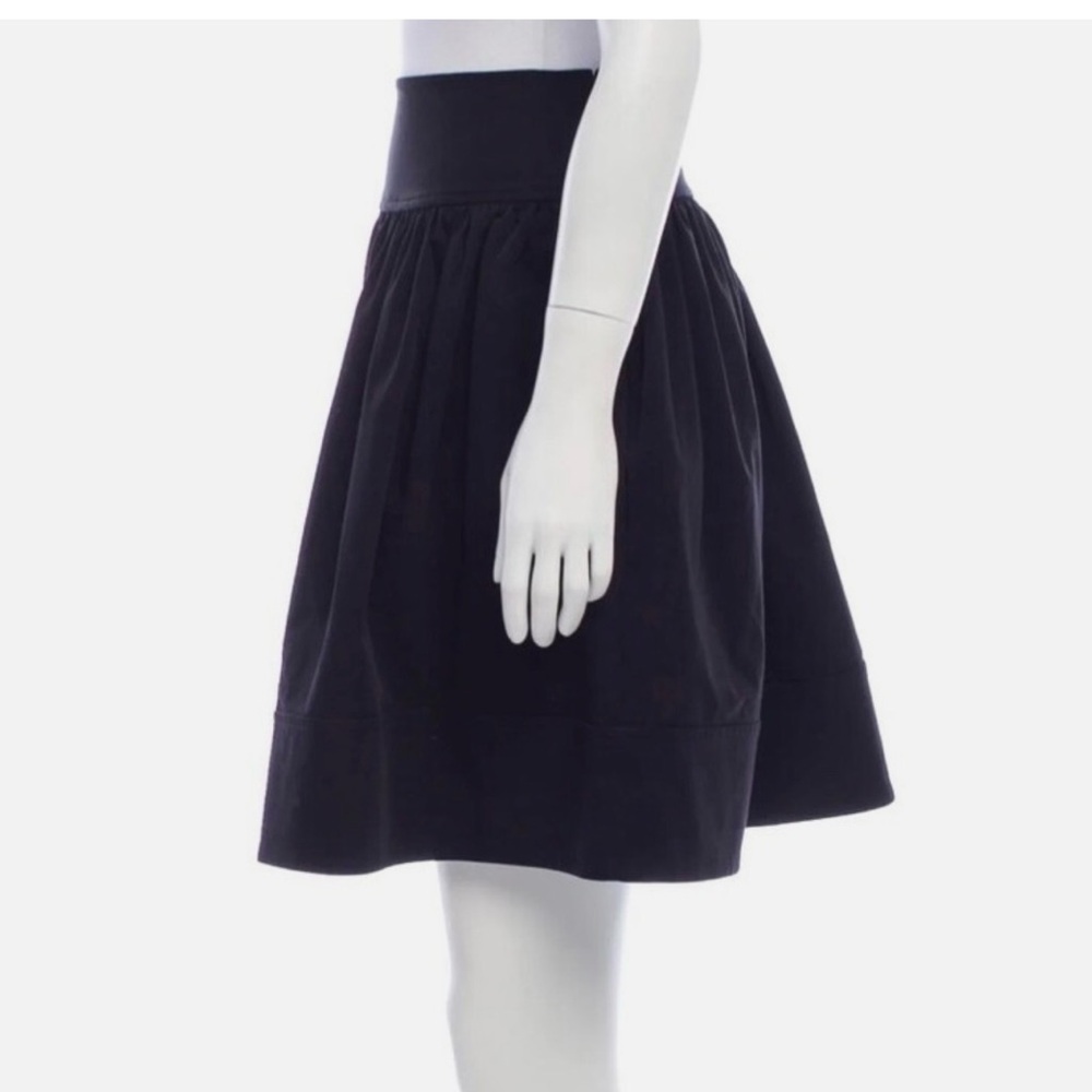 Diane Von Furstenberg Black Circle Skirt size 0